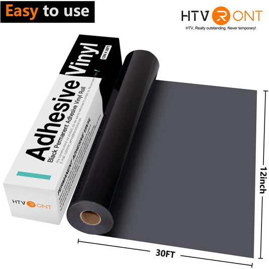 Cricut-kompatibel: Bunte Permanent-Vinylfolie – 30 x 900 cm – Selbstklebende Deko-Folie für DIY-Projekte